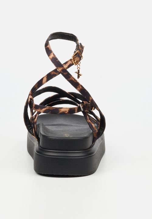 Rock & Co - Absolut 7 multi-strap chunky sandal - leopard