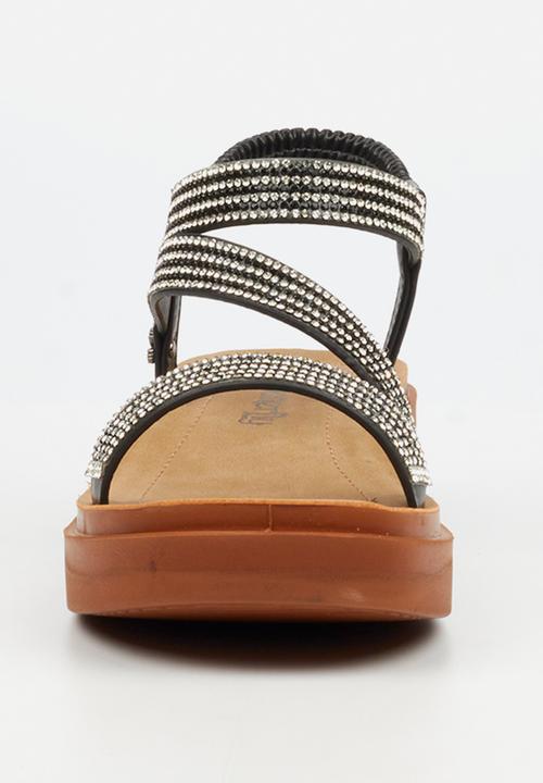 Butterfly Feet - Holt 1 ankle strap sandal - black