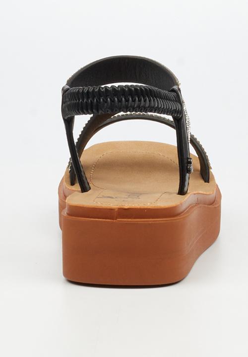 Butterfly Feet - Holt 1 ankle strap sandal - black