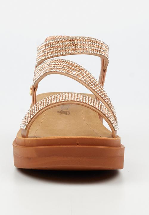 Butterfly Feet - Holt 1 ankle strap sandal - rosegold