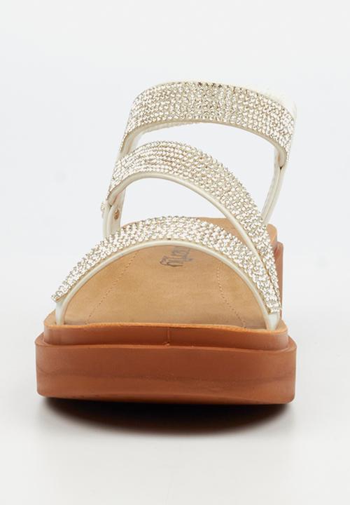 Butterfly Feet - Holt 1 ankle strap sandal - white