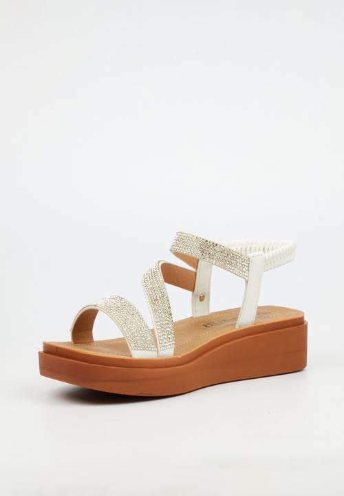Butterfly Feet - Holt 1 ankle strap sandal - white