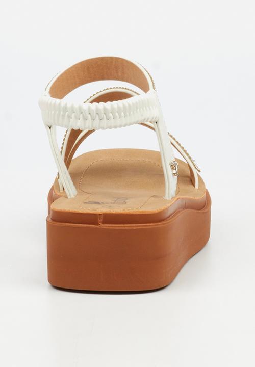 Butterfly Feet - Holt 1 ankle strap sandal - white