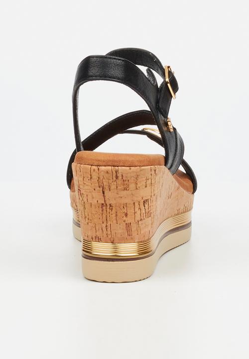 Butterfly Feet - Melinda 4 wedge heel - black