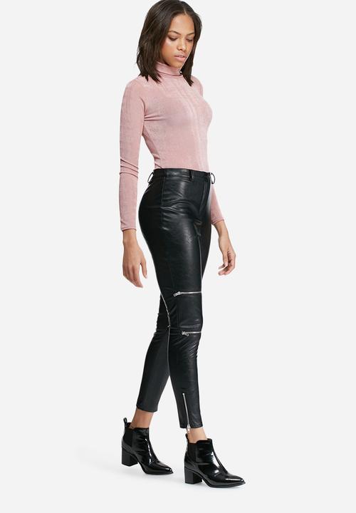 Missguided - High neck slinky bodysuit