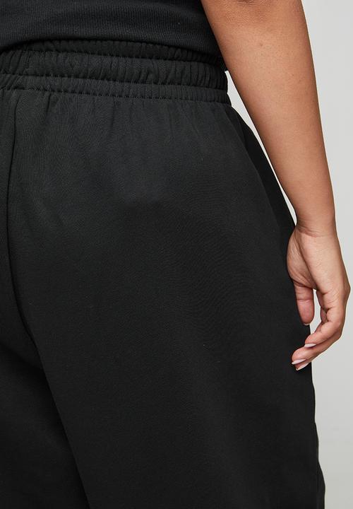 adidas Originals - Plus ess jogger ft w s26 pants - black/white