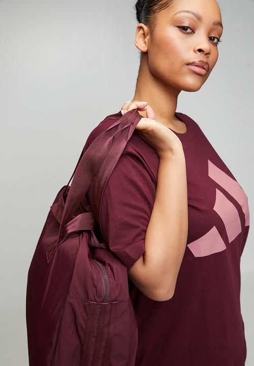 adidas Performance - Plus w bl sj t 2 s26 tee - maroon/magic mauve