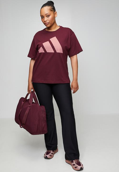 adidas Performance - Plus w bl sj t 2 s26 tee - maroon/magic mauve