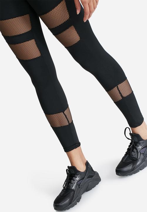 Missguided - Active fishnet panel leggings