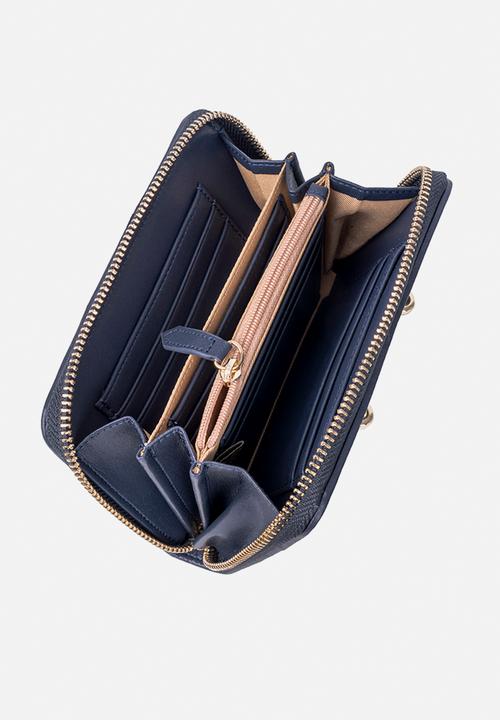 POLO - Riviera Zip Around Purse -Navy