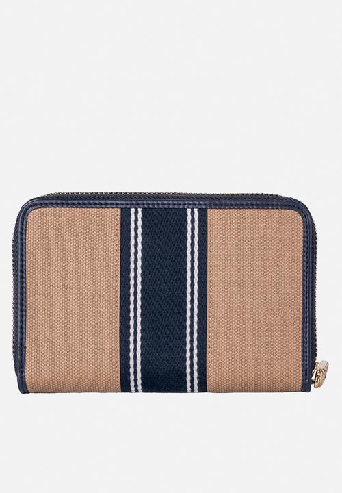 POLO - Riviera Zip Around Purse -Navy