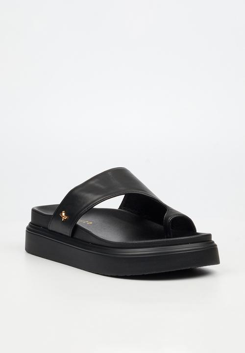 Rock & Co - Absolut 14 toe loop chunky sandal - black