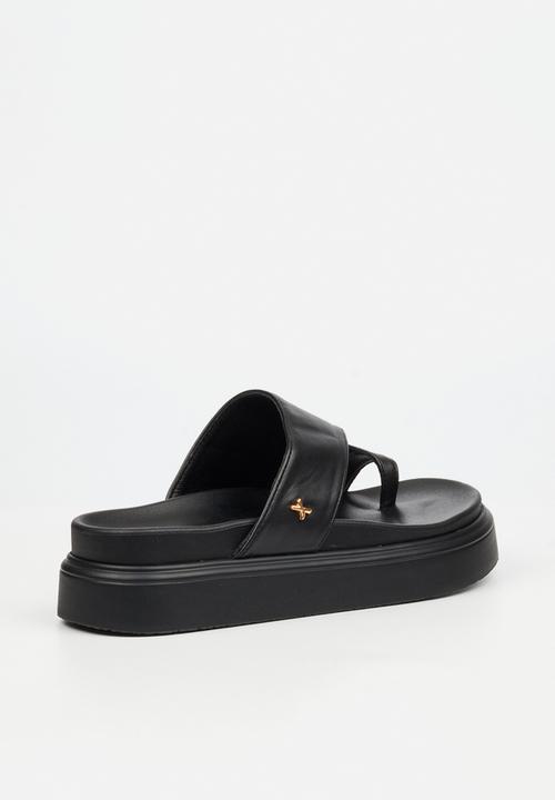 Rock & Co - Absolut 14 toe loop chunky sandal - black