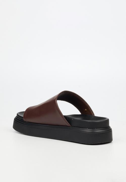 Rock & Co - Absolut 14 toe loop chunky sandal - chocolate