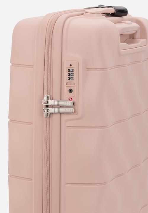Elle - Carry-on trolley case with TSA lock - dusty pink