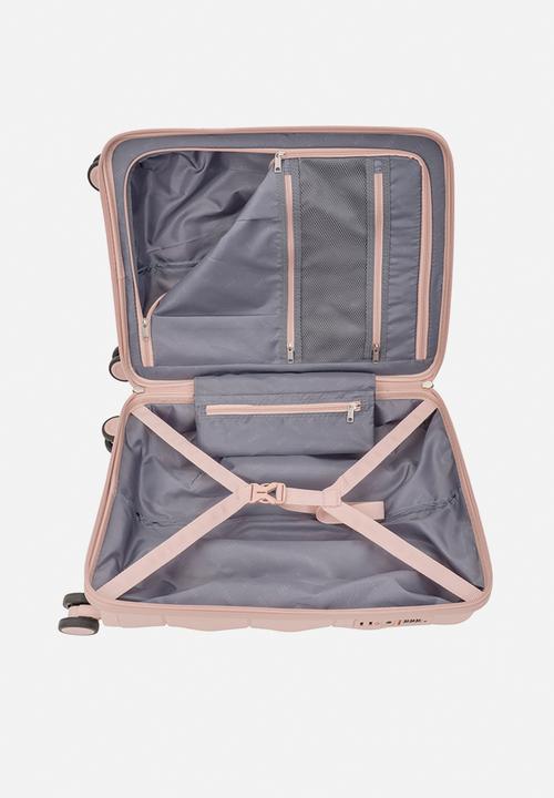 Elle - Carry-on trolley case with TSA lock - dusty pink