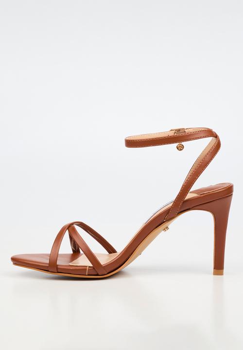 Miss Black - Nelly 1 classic ankle-strap heel - tan