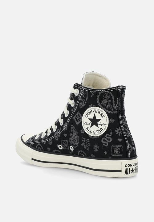 Converse - Chuck taylor all star paisley pop - black