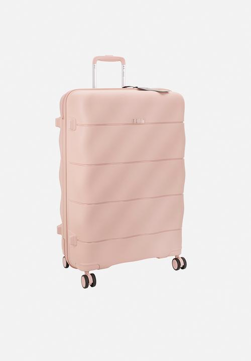 Elle - Large 4-wheel trolley case with TSA lock - dusty pink
