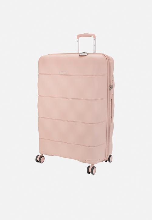 Elle - Large 4-wheel trolley case with TSA lock - dusty pink