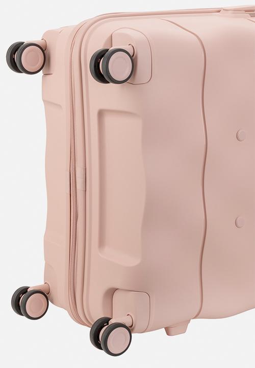 Elle - Large 4-wheel trolley case with TSA lock - dusty pink