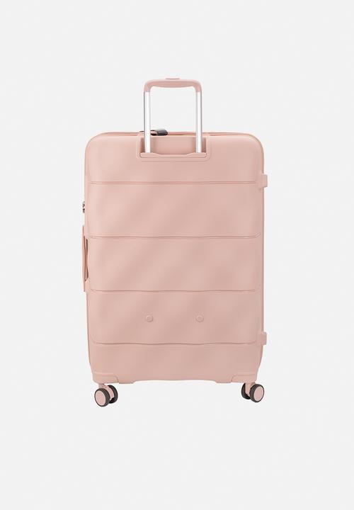 Elle - Large 4-wheel trolley case with TSA lock - dusty pink