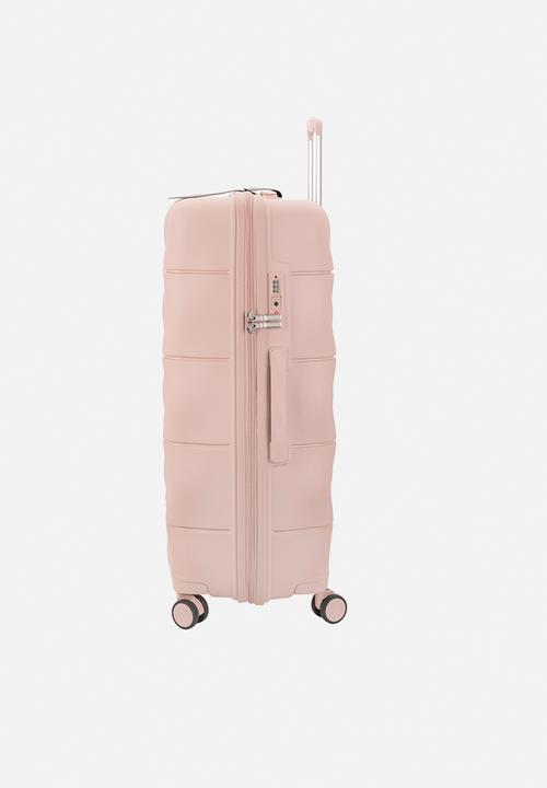 Elle - Large 4-wheel trolley case with TSA lock - dusty pink