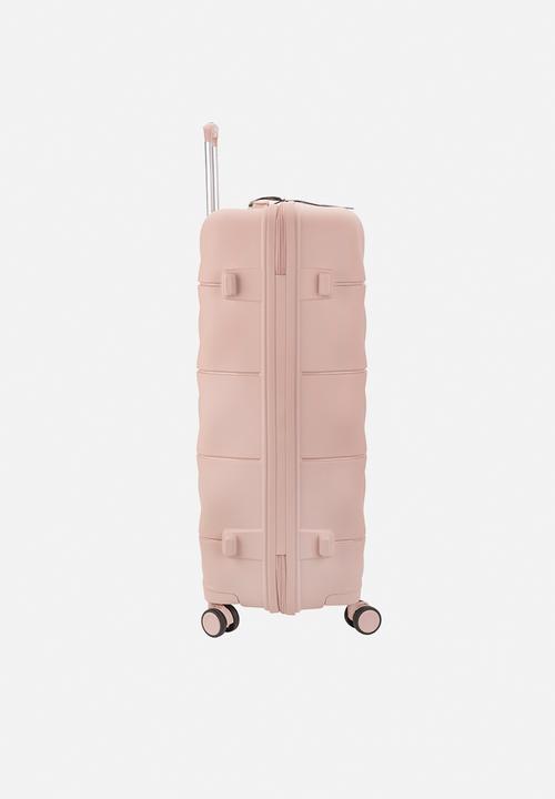 Elle - Large 4-wheel trolley case with TSA lock - dusty pink