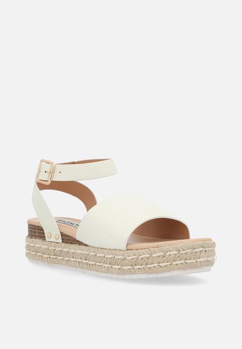 Madison® - Catherine sleek 2 ankle strap - white