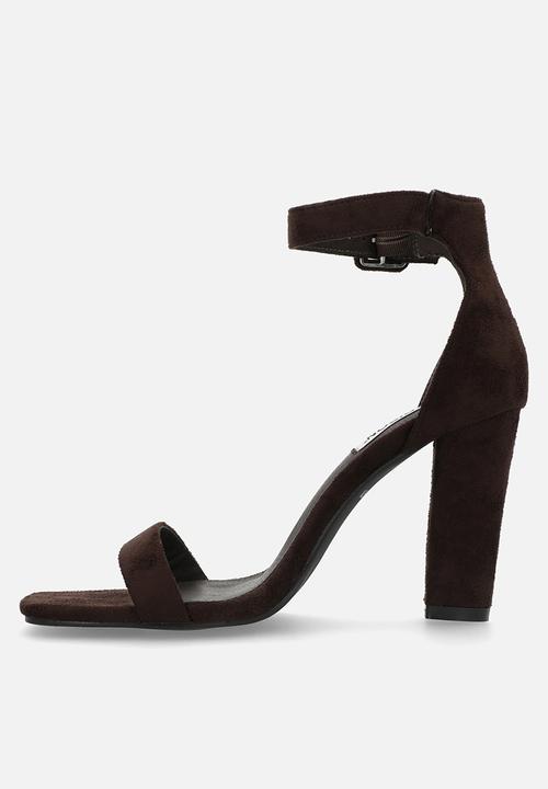 Madison® - Angelique 5 open toe ankle strap - chocolate