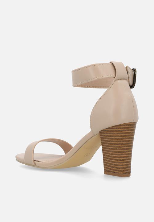 Madison® - Allan 5 open toe ankle strap - nautral 