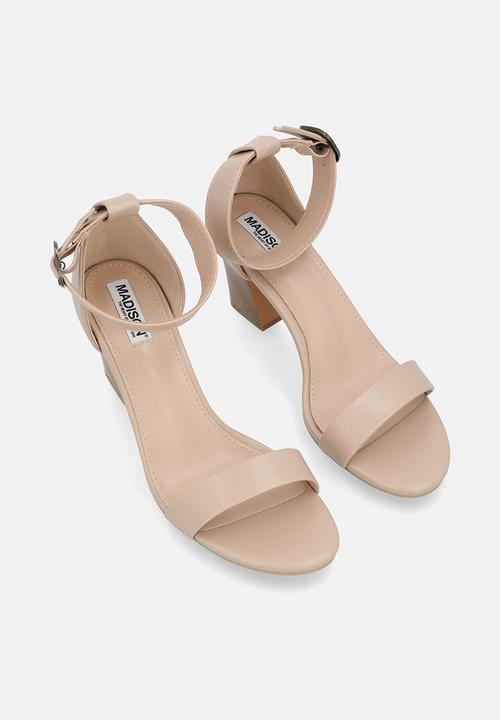 Madison® - Allan 5 open toe ankle strap - nautral 