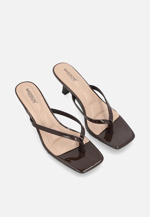 Madison® - Dial open toe mule - chocolate