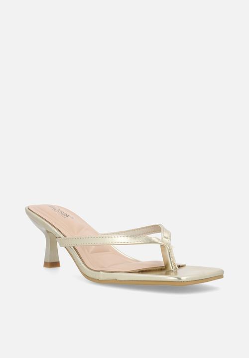 Madison® - Dial open toe mule - gold