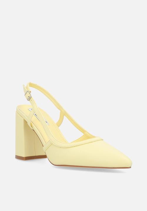 Madison® - Paula 3 closed toe slingback - yellow