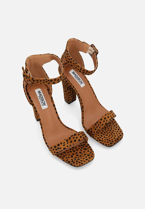 Madison® - Angelique 5 open toe ankle strap - bambi