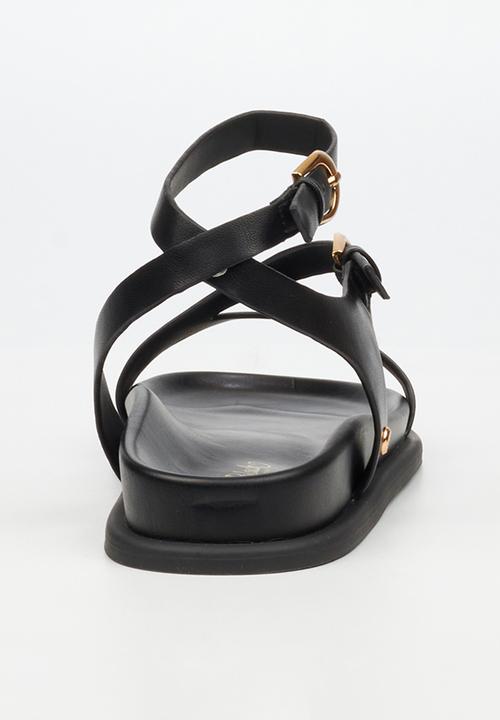 Miss Black - Polpetta 8 multi-strap sandal - black