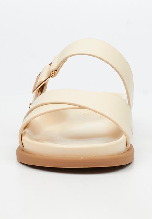 Miss Black - Polpetta 9 multi-strap buckle sandal - natural