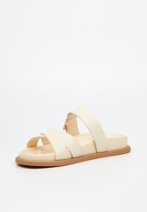 Miss Black - Polpetta 9 multi-strap buckle sandal - natural