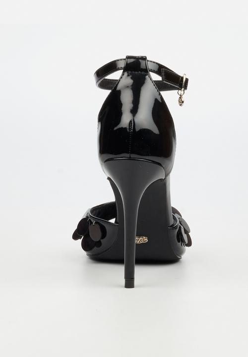 Miss Black - Tayla 1 shell ankle-strap heel - black