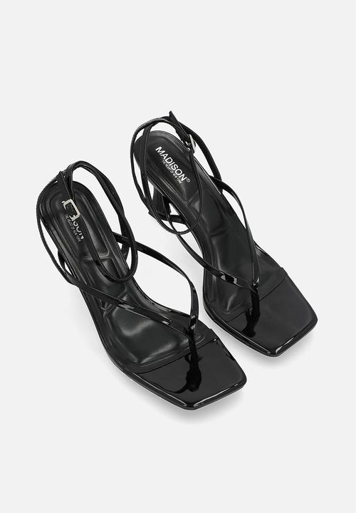 Madison® - Annet open toe slingback - black