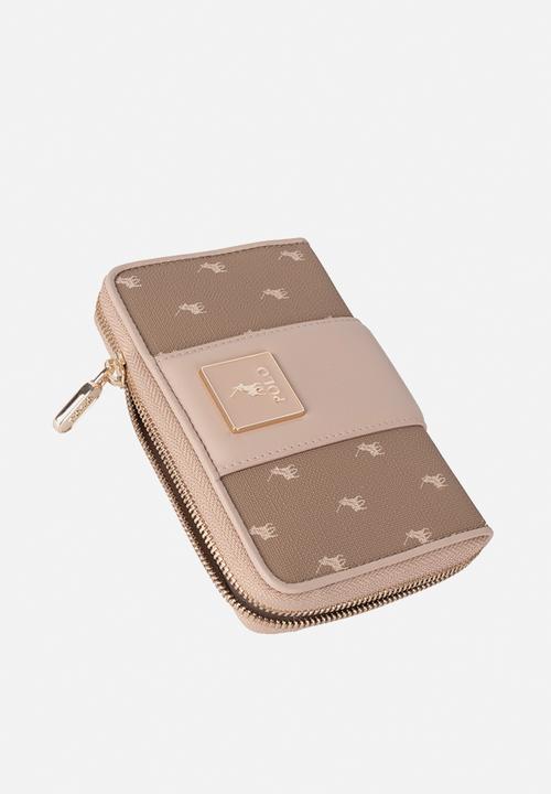 POLO - Kensington Medium Zip Around Purse - Mushroom
