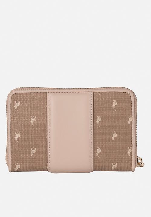 POLO - Kensington Medium Zip Around Purse - Mushroom