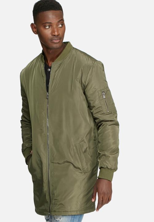 Only & Sons - Camp long padded bomber
