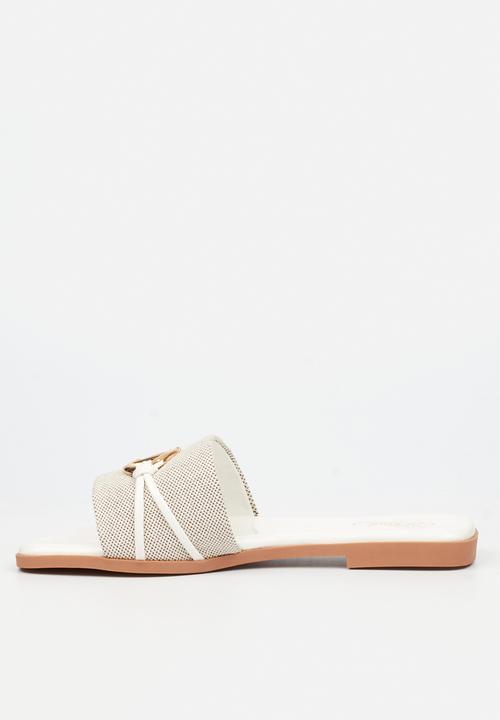 Miss Black - Zenia 2 combo sandal - white