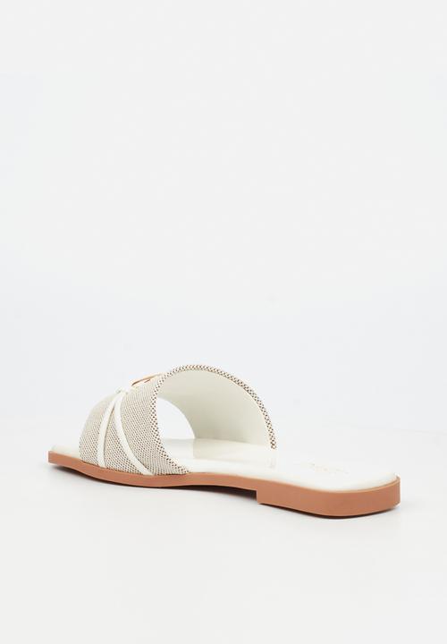 Miss Black - Zenia 2 combo sandal - white