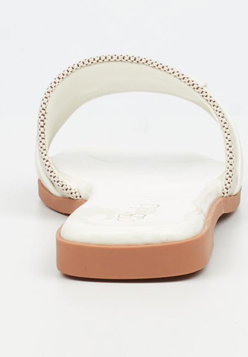 Miss Black - Zenia 2 combo sandal - white