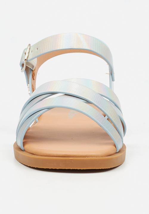 Flutterby - Lillie 1 girls sandal - silver