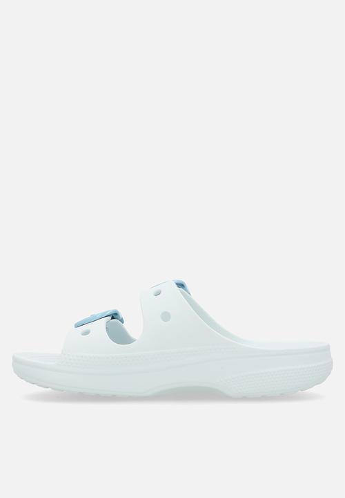 Crocs - SaturdayEnamelBuckleSandalW - Vapor Ice