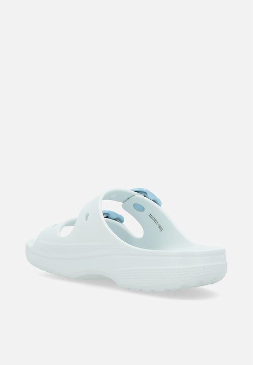 Crocs - SaturdayEnamelBuckleSandalW - Vapor Ice